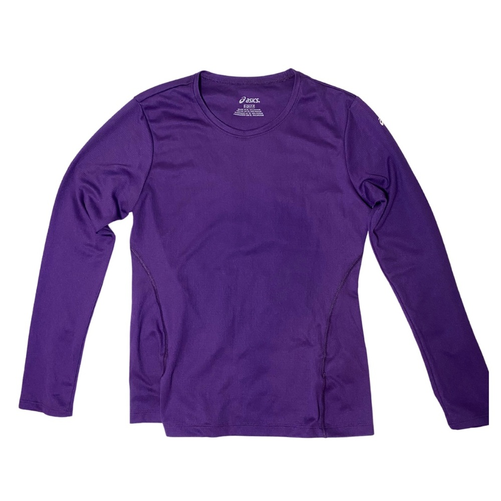 ASICS Purple Long-sleeve Running undershirt.